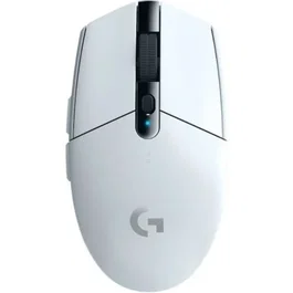 Logitech G305 Lightspeed Ratón Gaming Inalámbrico, Sensor HERO 12000 DPI, Blanco, Hasta 250h Batería